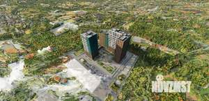 1-к квартира, строящийся дом, 33м2, 13/16 этаж