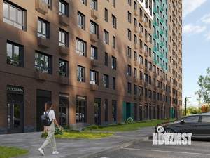 1-к квартира, строящийся дом, 44м2, 10/24 этаж