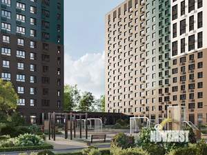 1-к квартира, строящийся дом, 33м2, 17/24 этаж