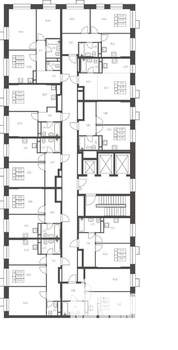 1-к квартира, строящийся дом, 35м2, 8/20 этаж