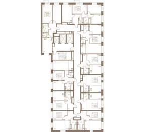 2-к квартира, строящийся дом, 61м2, 3/24 этаж