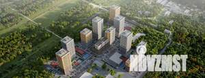 Студия квартира, строящийся дом, 30м2, 24/25 этаж