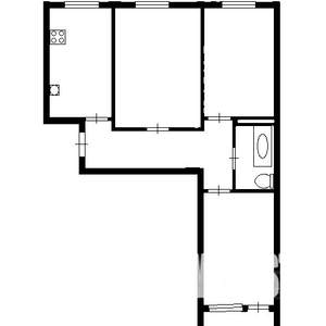 3-к квартира, вторичка, 69м2, 4/5 этаж