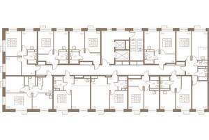 2-к квартира, строящийся дом, 40м2, 11/16 этаж