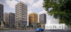 1-к квартира, строящийся дом, 42м2, 9/25 этаж