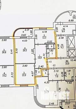 2-к квартира, вторичка, 66м2, 11/17 этаж