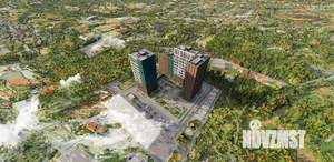 1-к квартира, строящийся дом, 35м2, 14/24 этаж