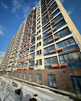 1-к квартира, сданный дом, 38м2, 2/17 этаж
