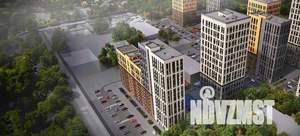3-к квартира, строящийся дом, 76м2, 24/25 этаж
