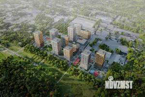 2-к квартира, строящийся дом, 71м2, 19/25 этаж