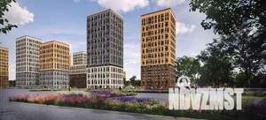 2-к квартира, строящийся дом, 58м2, 20/25 этаж