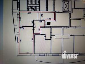 1-к квартира, вторичка, 41м2, 4/19 этаж