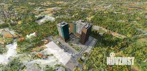 2-к квартира, строящийся дом, 43м2, 22/24 этаж